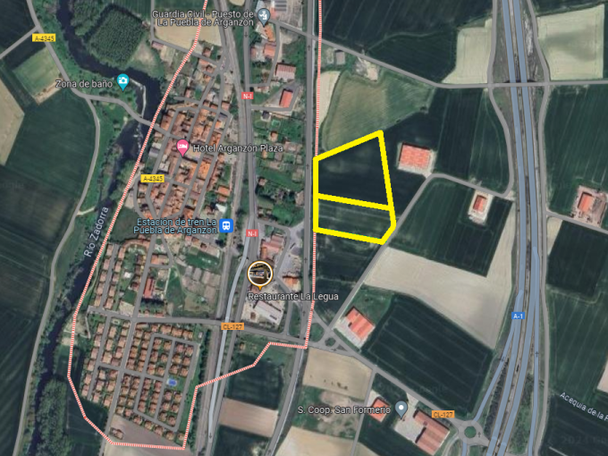 Terreno en venta en Puebla de ArganzóN1