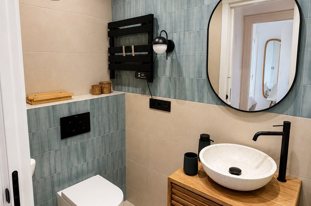 Apartamento en alquiler en Barrika con terraza, vistas y piscina